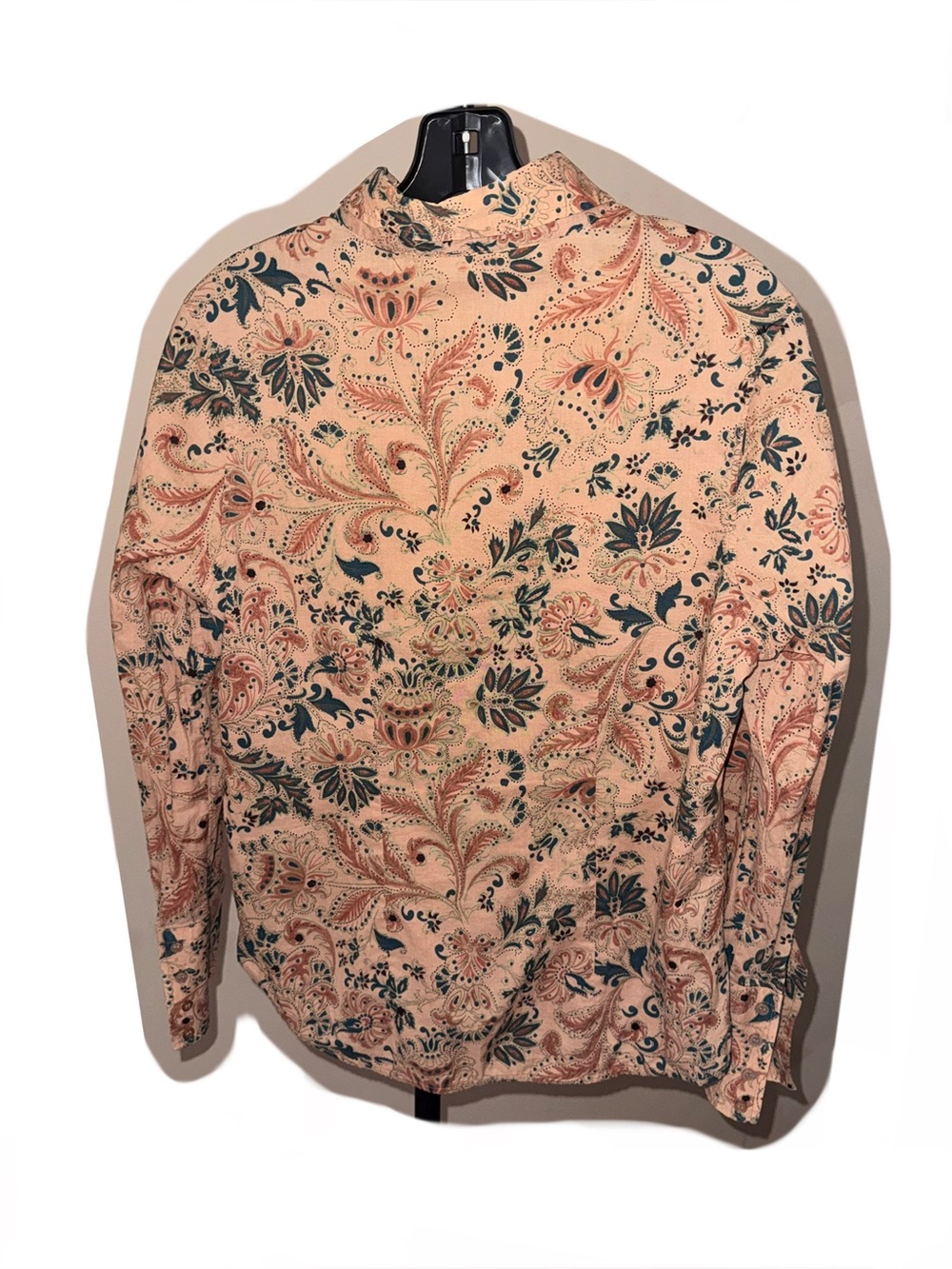 Paisley Patterned Button-Up Shirt - Picture 3 of 4